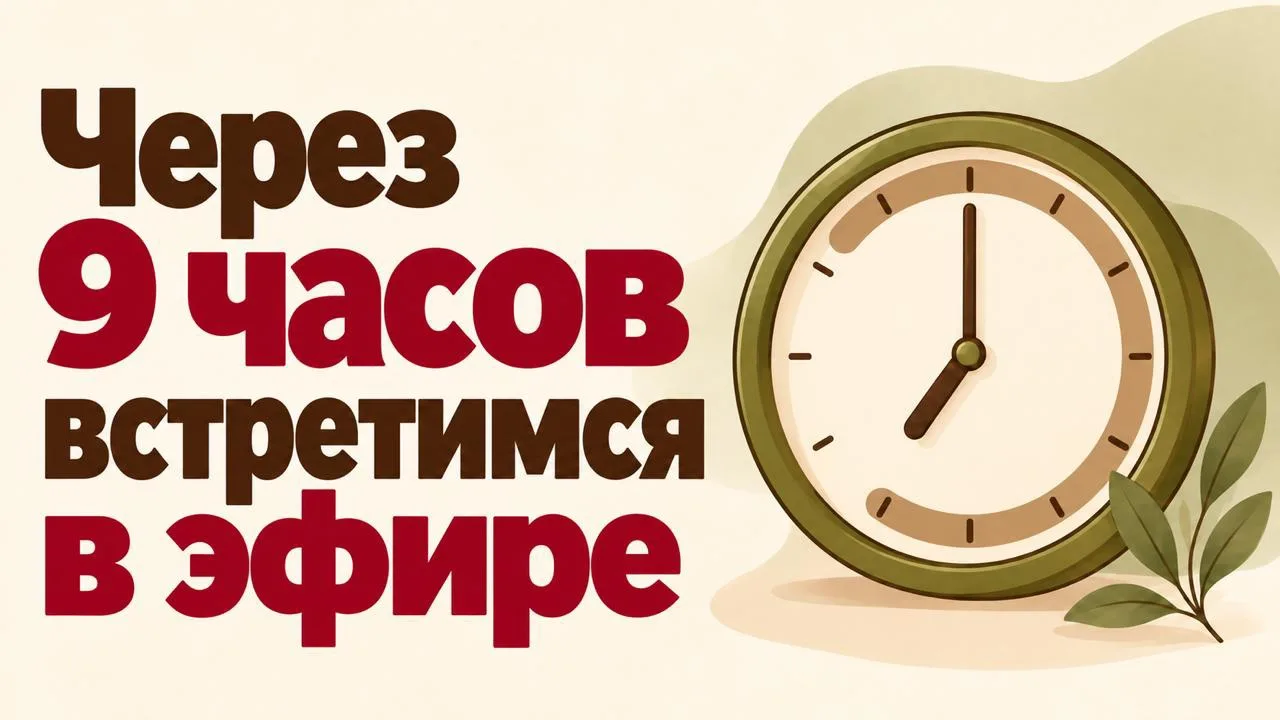 Вебинар сегодня — последний шанс зарегистрироваться