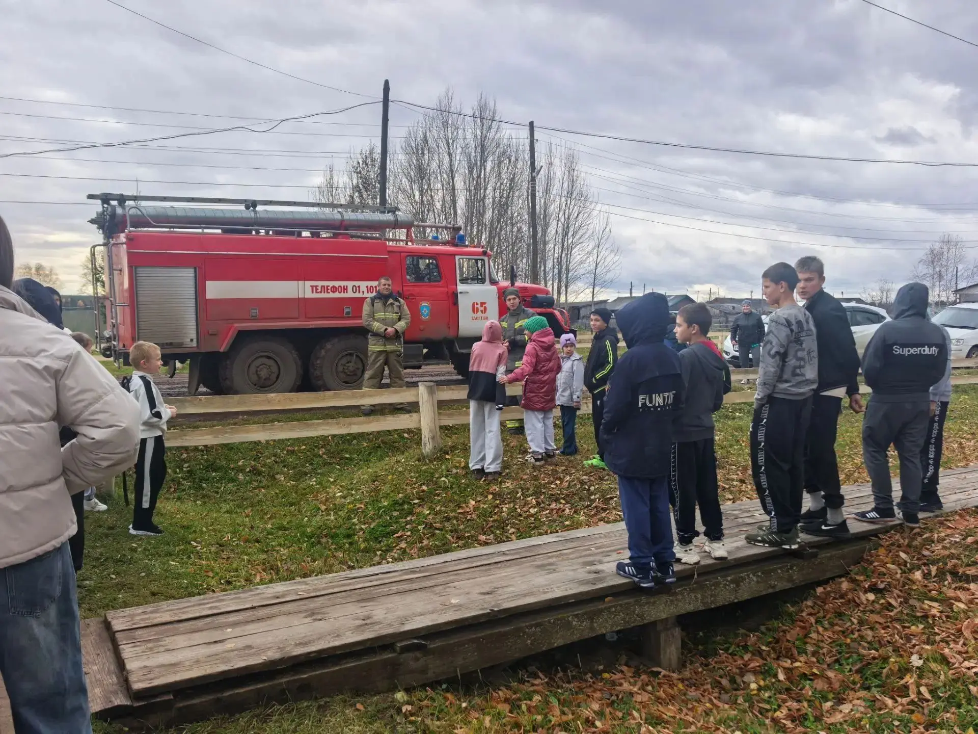 Экскурсия в мир пожарных 🚒