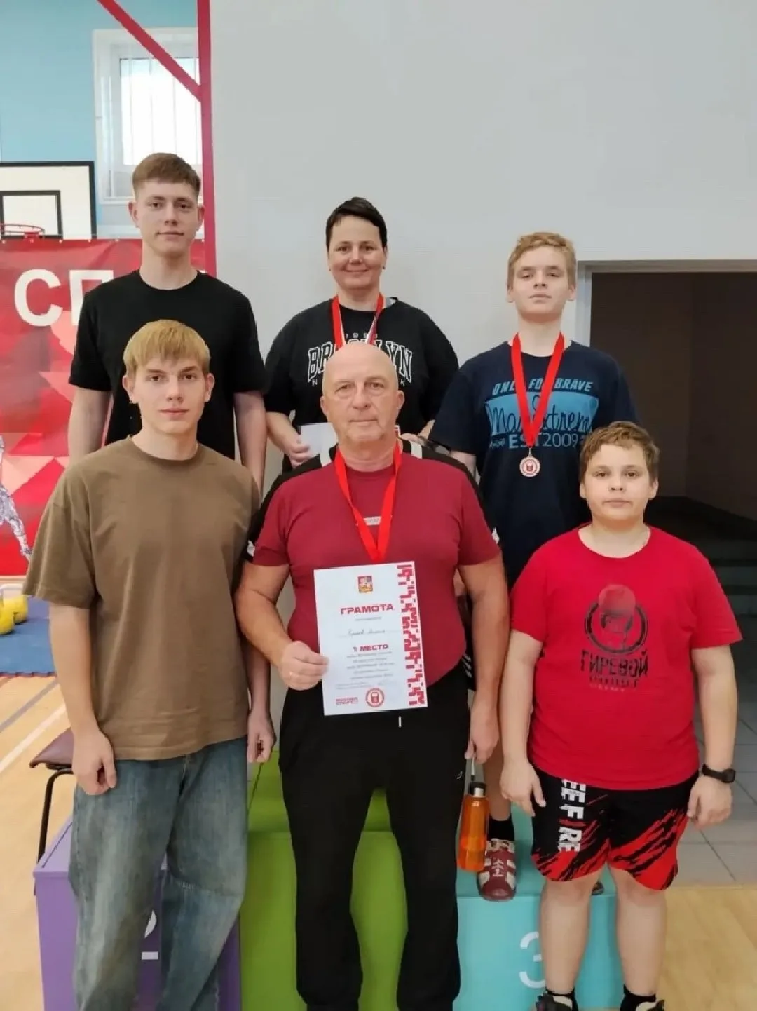 🏆 Ступинские спортсмены приняли участие в соревнованиях по гиревому спорту, которые пр...