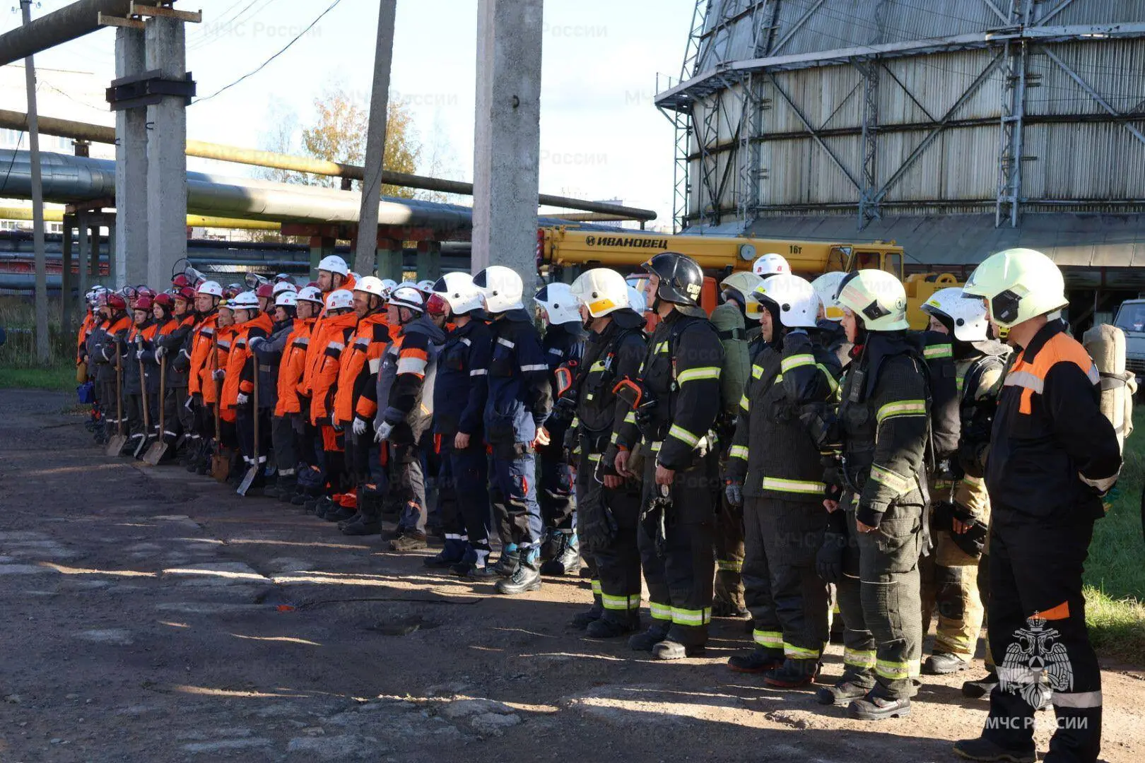 В Кирове на ТЭЦ-4 прошли совместные учения