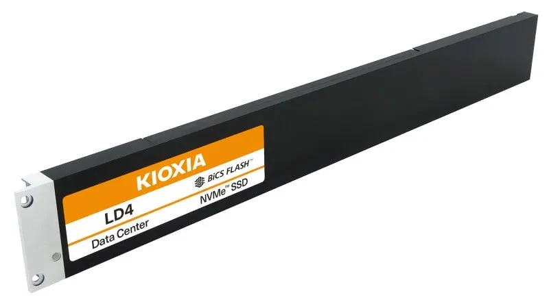 Kioxia представила LD4 — первую в своей линейке серию SSD форм-фактора E1.L. Накопители...