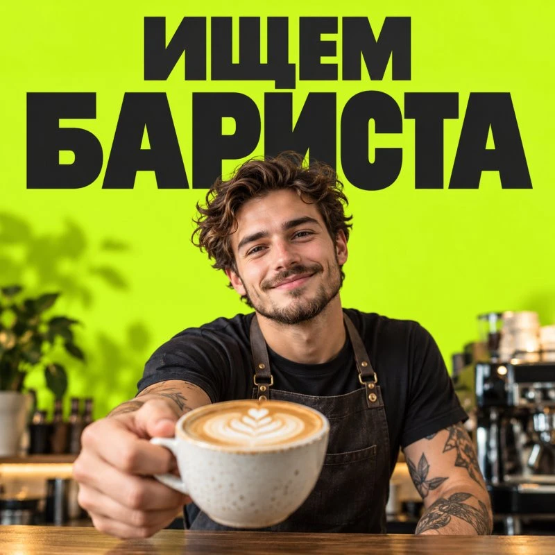 🙋🏻‍♂️ Бариста