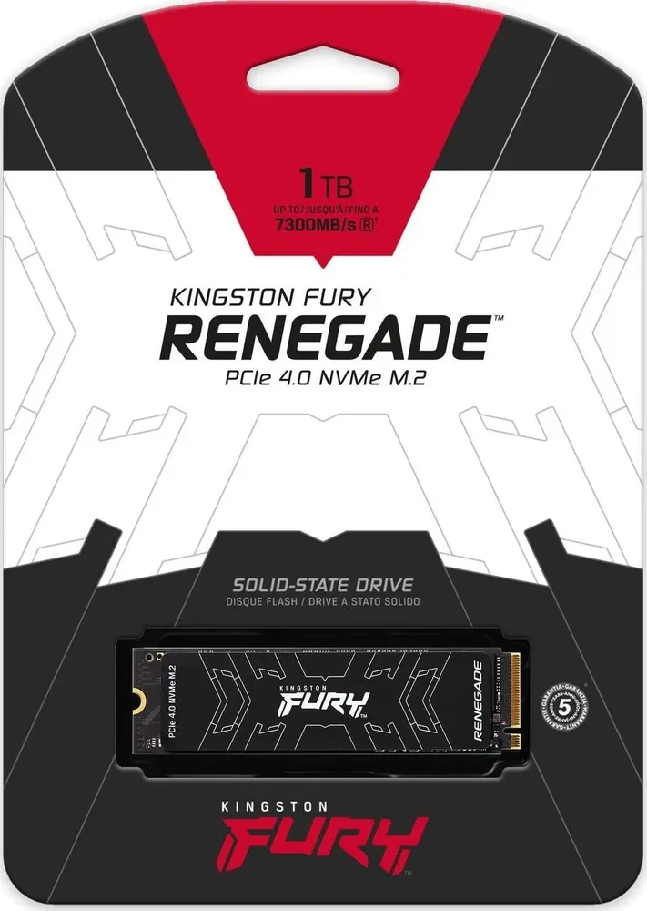 Продаю SSD M2 Kingston Fury Renegade 1 tb