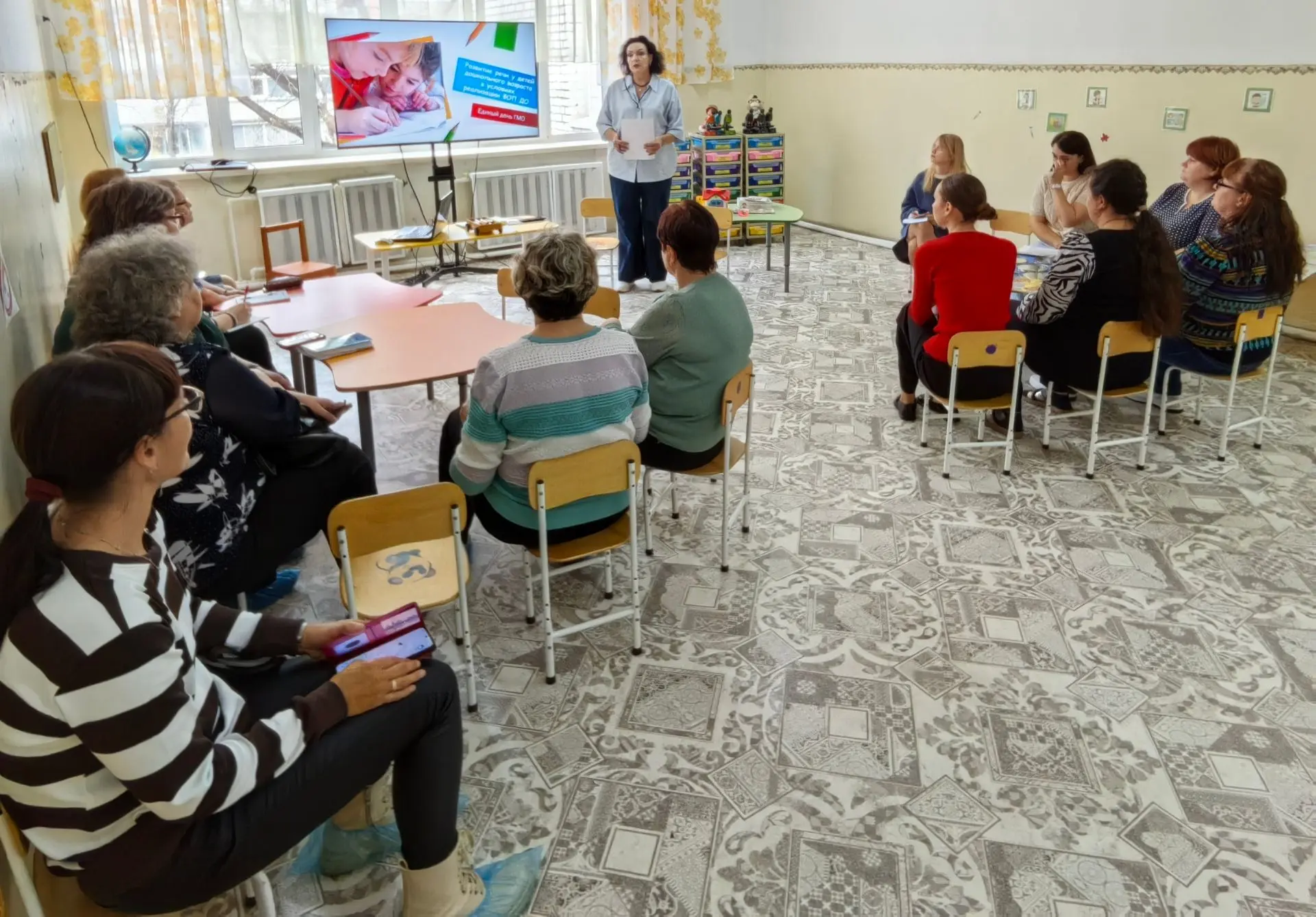⚡️ В "АБВГДейке" прошло Городское методическое объединение «Запуск речи: от звукоподраж...