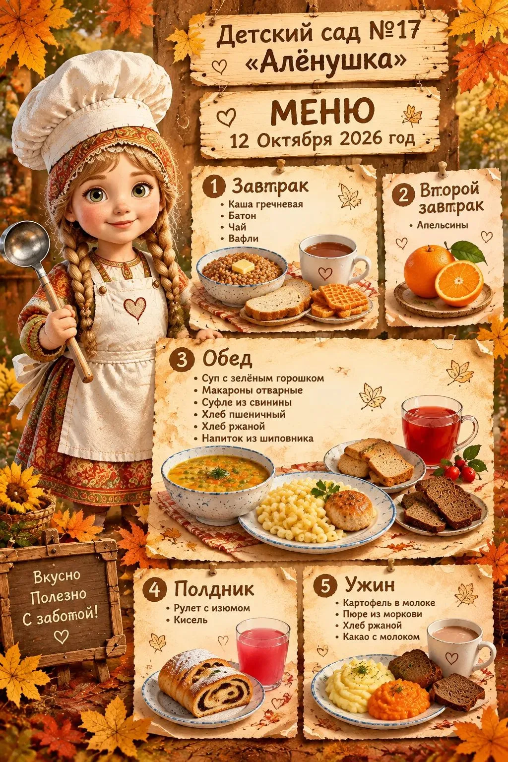 📌Рубрика #Меню_дня