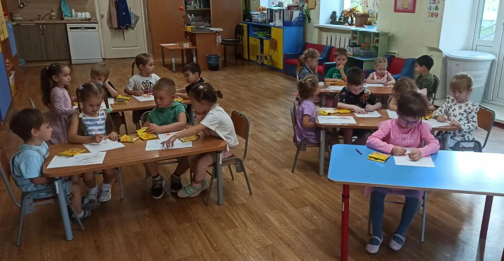 🖍Художественное творчество на тему «Осенняя берёзка»