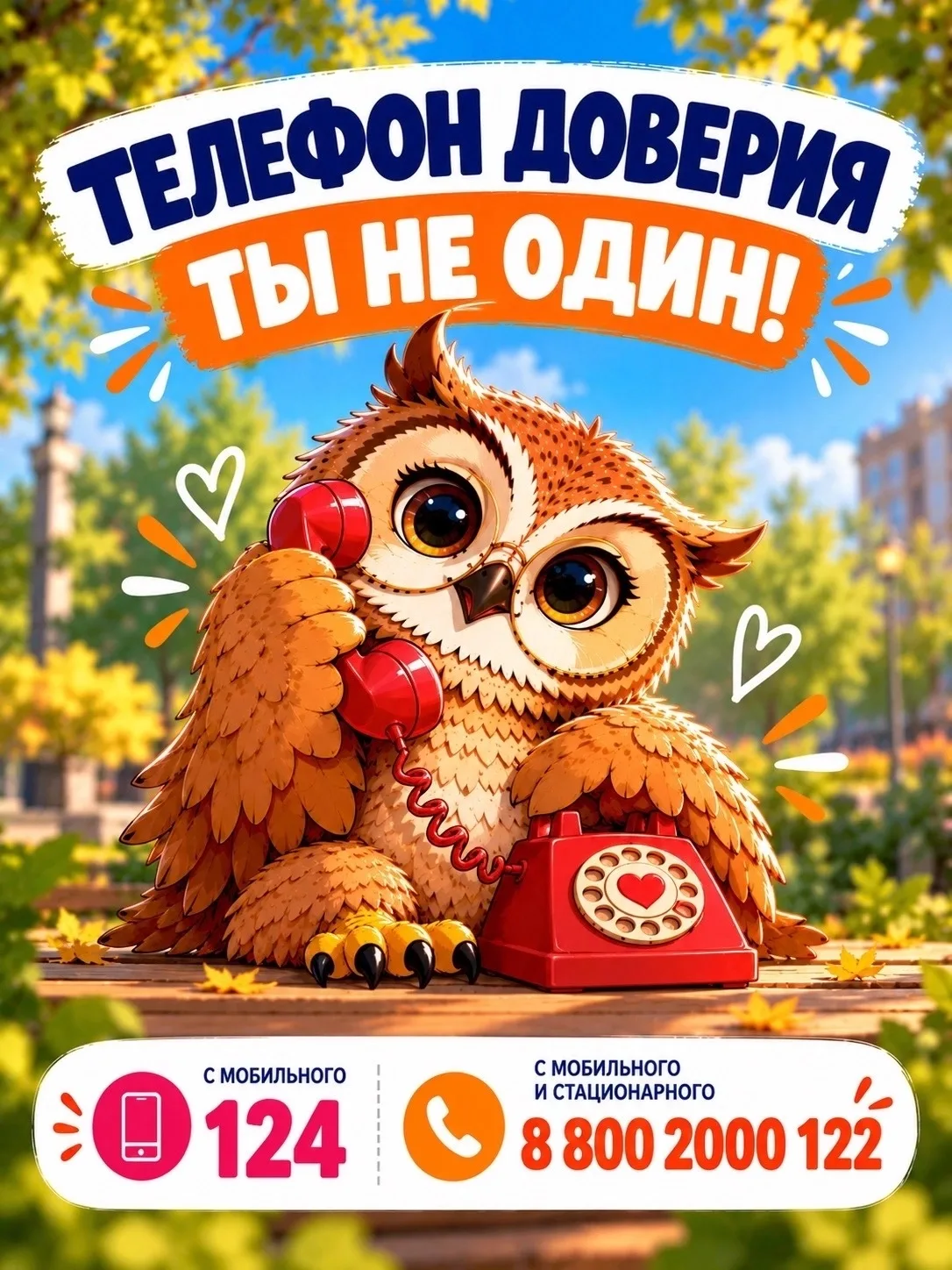 🗣 Ты не один — рядом есть поддержка!