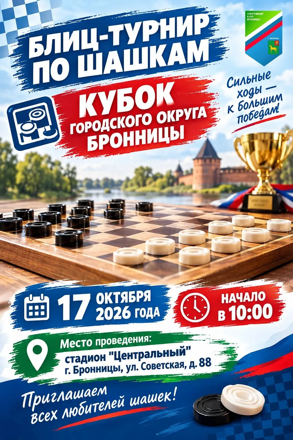 В городском округе Бронницы пройдёт ряд спортивных мероприятий.
