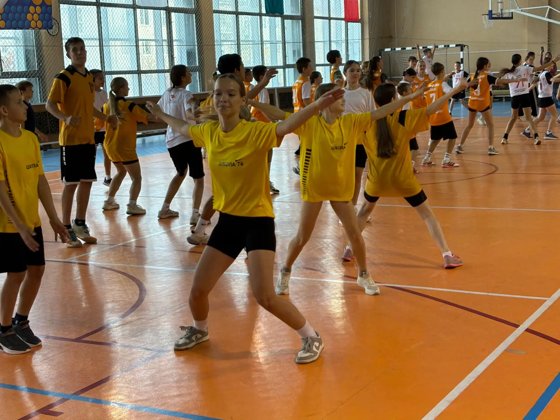⛹76 школа – победитель второго отборочного тура городских соревнований «Спортивные наде...