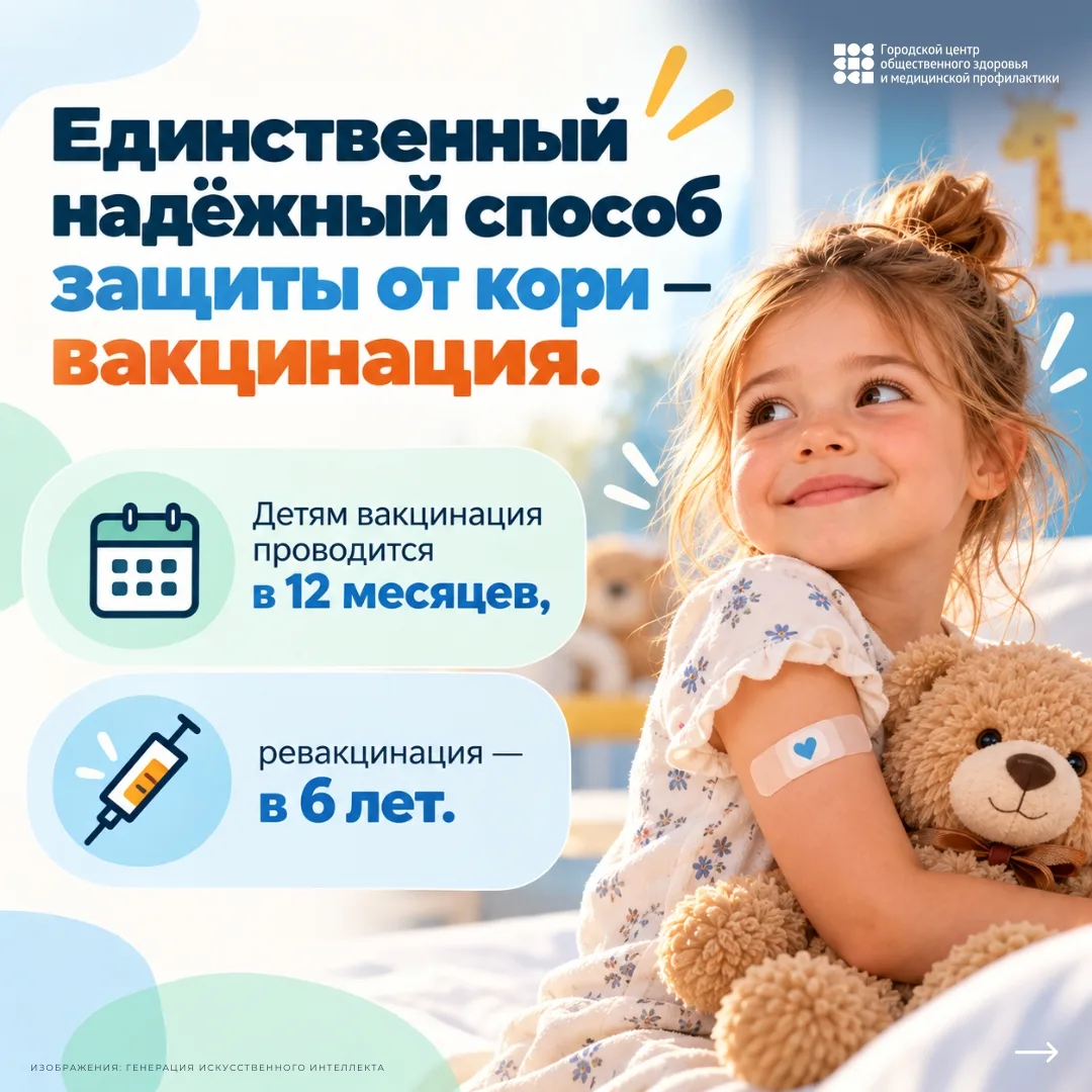 Информация от Городского центра общественного здоровья и медицинской профилактики