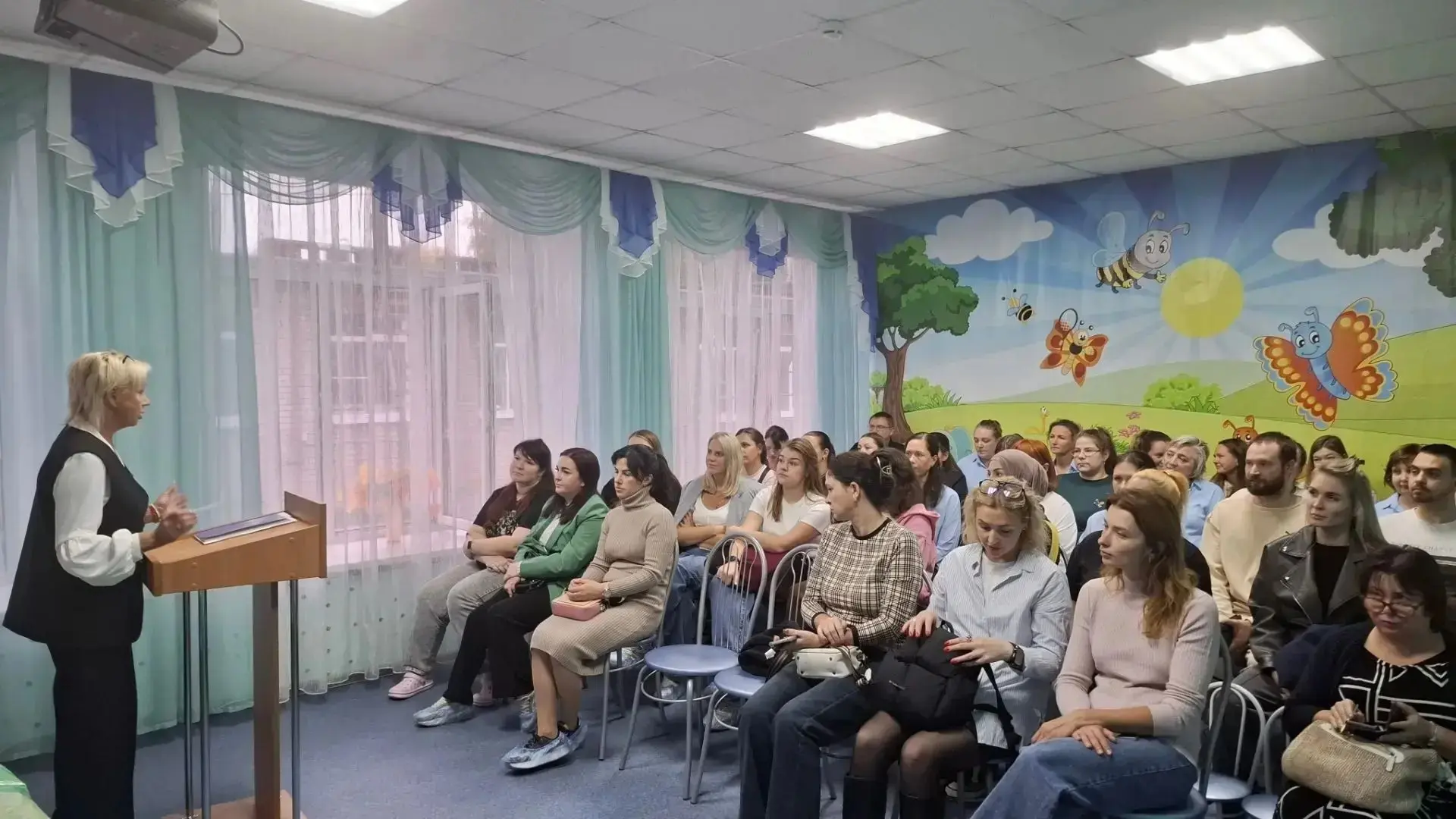 🧸В детском саду № 179 родители «окунулись» в детство