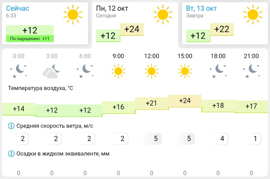 Погода в Камышине сегодня