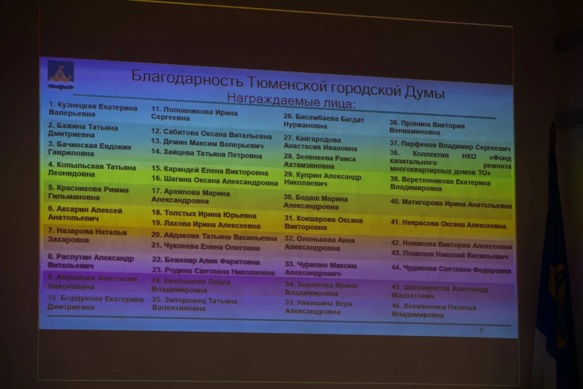 На заседании комиссии по поощрениям отметили заслуженный труд горожан, которые вносят б...