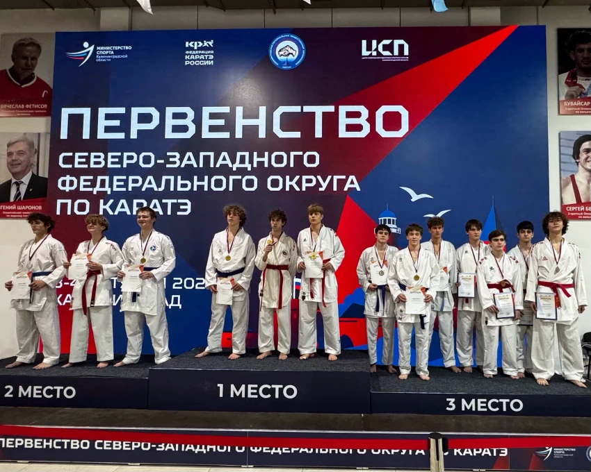 Восемь медалей завоевали каратисты Коми на первенстве СЗФО