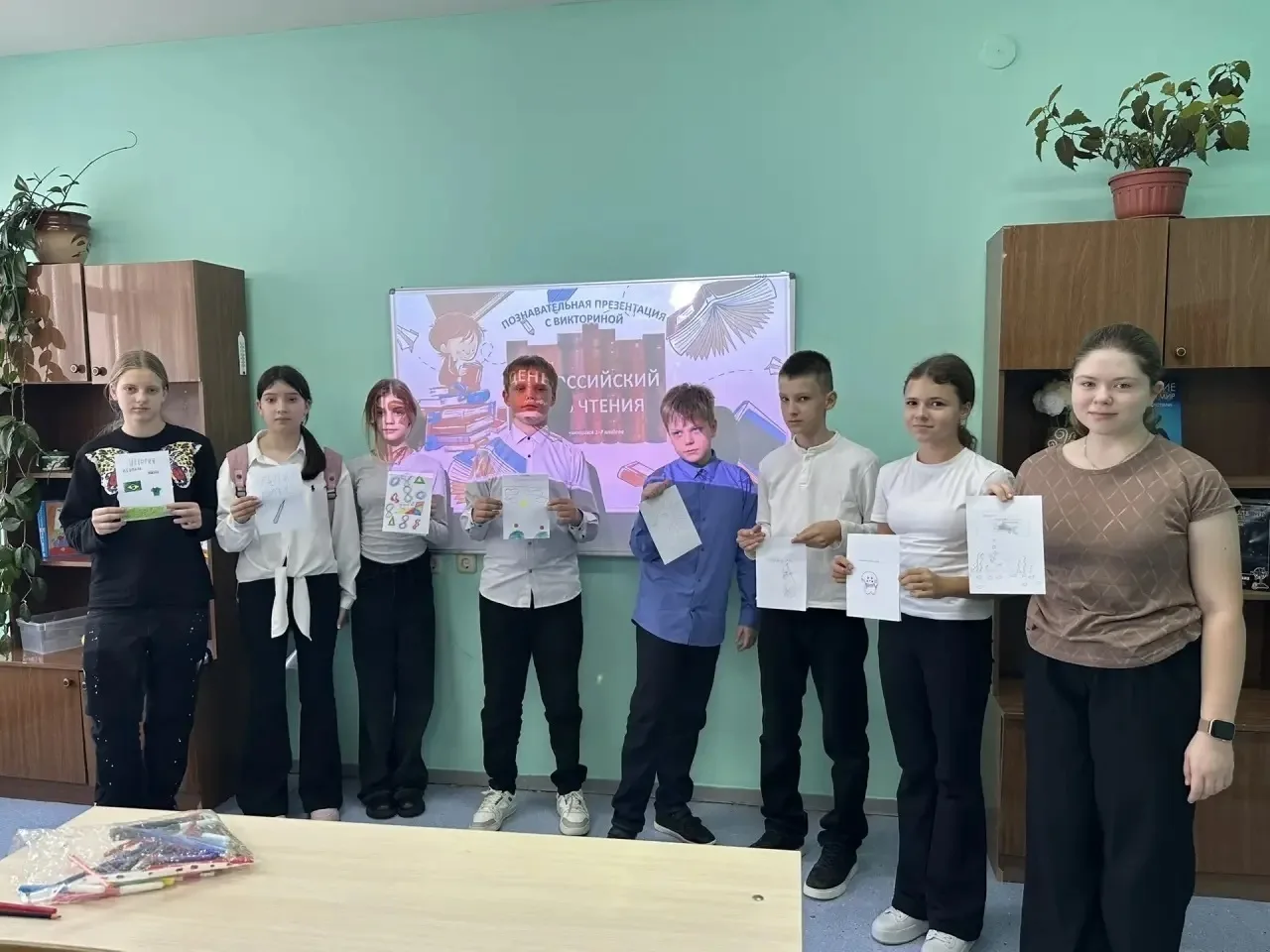 📸 В Пришненской школе №27 отметили Всероссийский день чтения​