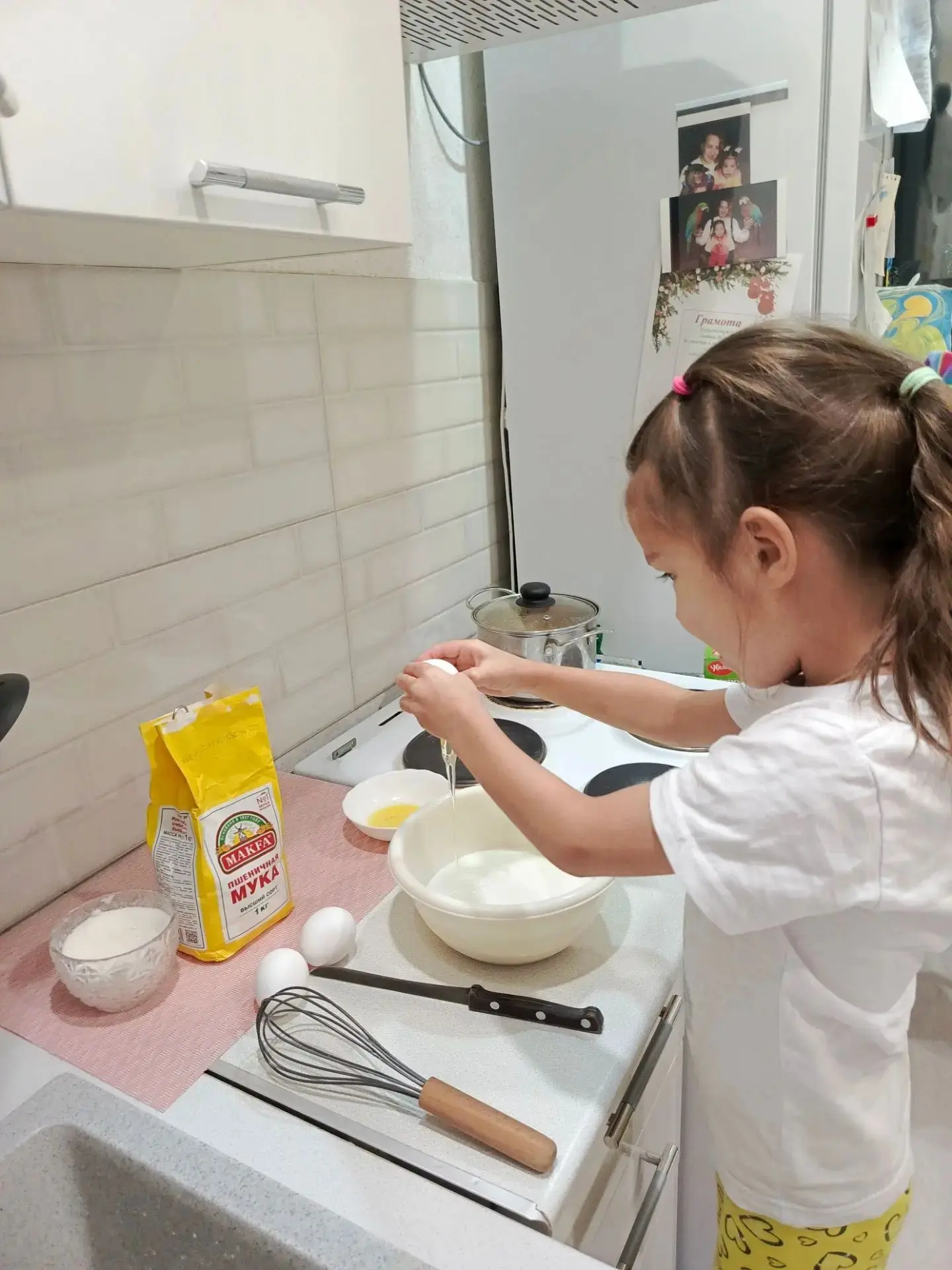 🧑‍🍳 Встречайте нового участника нашего кулинарного марафона! Воспитанница группы № 2 ...