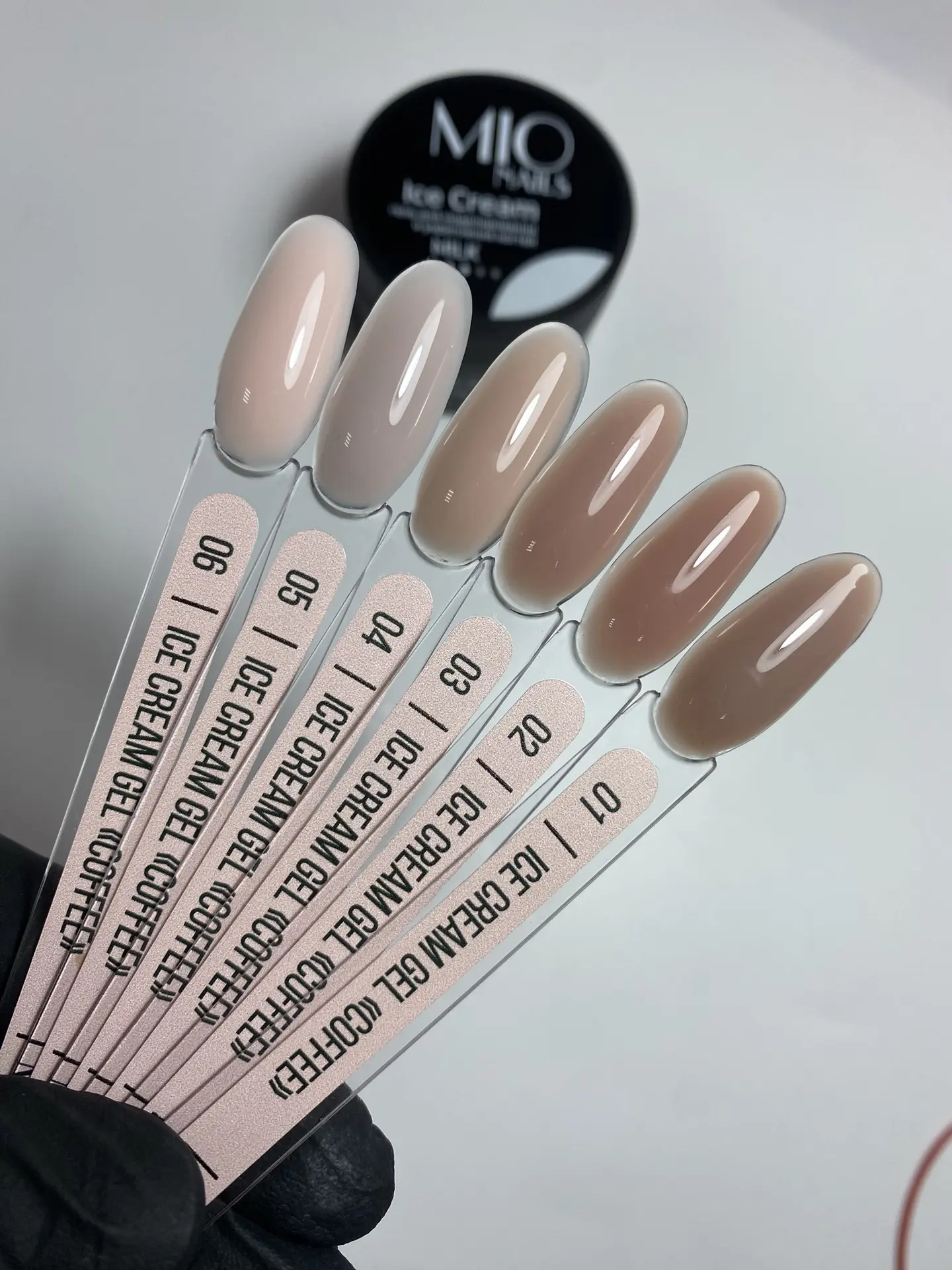 📌MIO Nails ICE Cream Gel COFFEE - трендовая деликатная коллекция в кофейных оттенках: ...