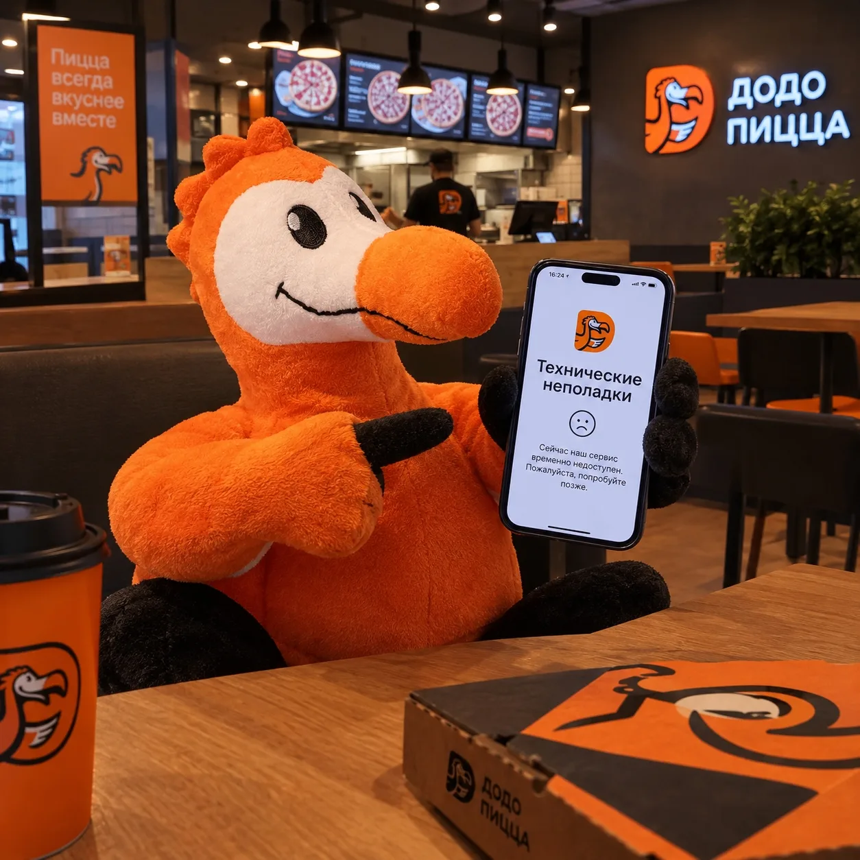 Друзья, у нас технический сбой 🧡