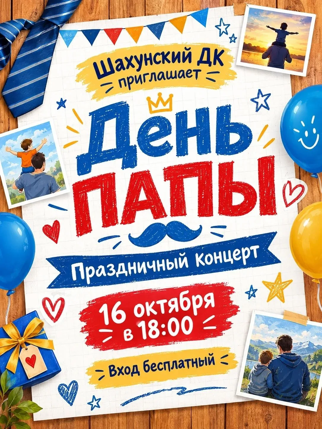🧑‍🍼День отца — это замечательный повод сказать «спасибо» нашим папам и дедушкам за их...