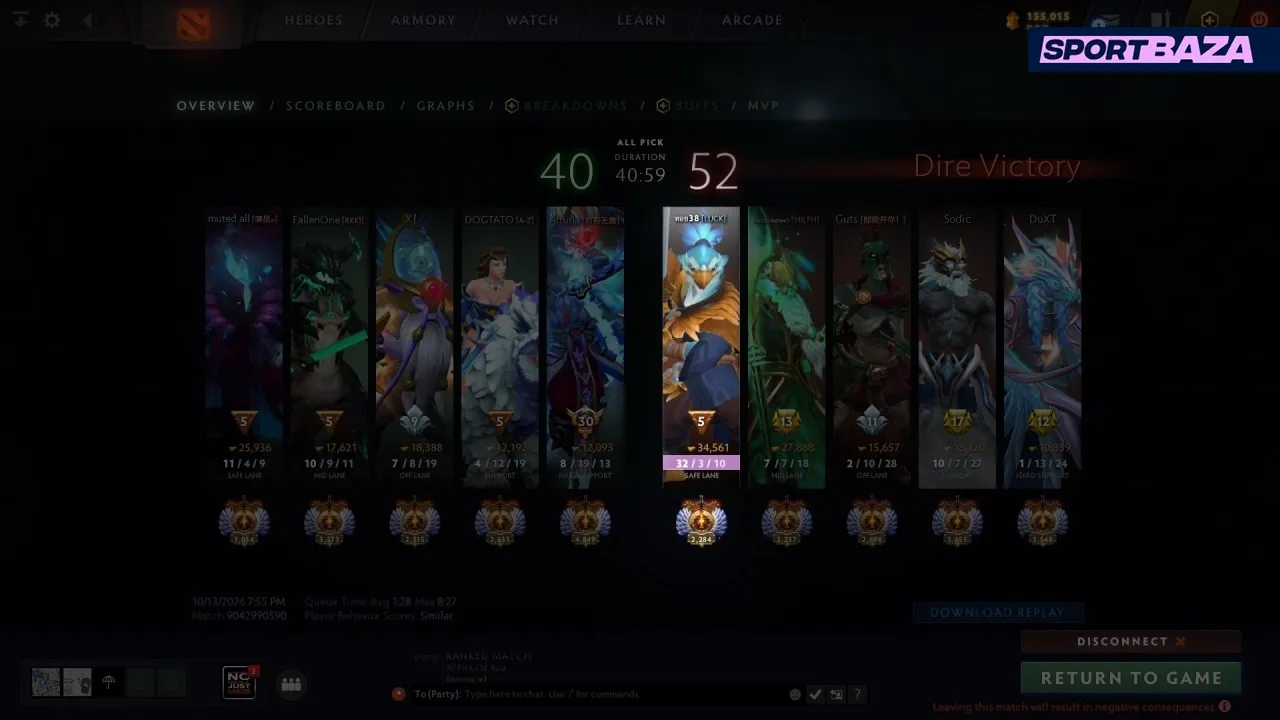 Киберспортсмену пришлось сделать 32 убийства в Dota 2, чтобы доказать полиции, что он н...
