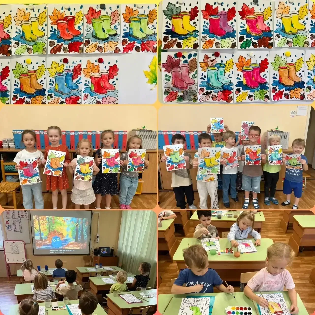 🌧️ А у нас в сапожках — осенняя красота! 🎨