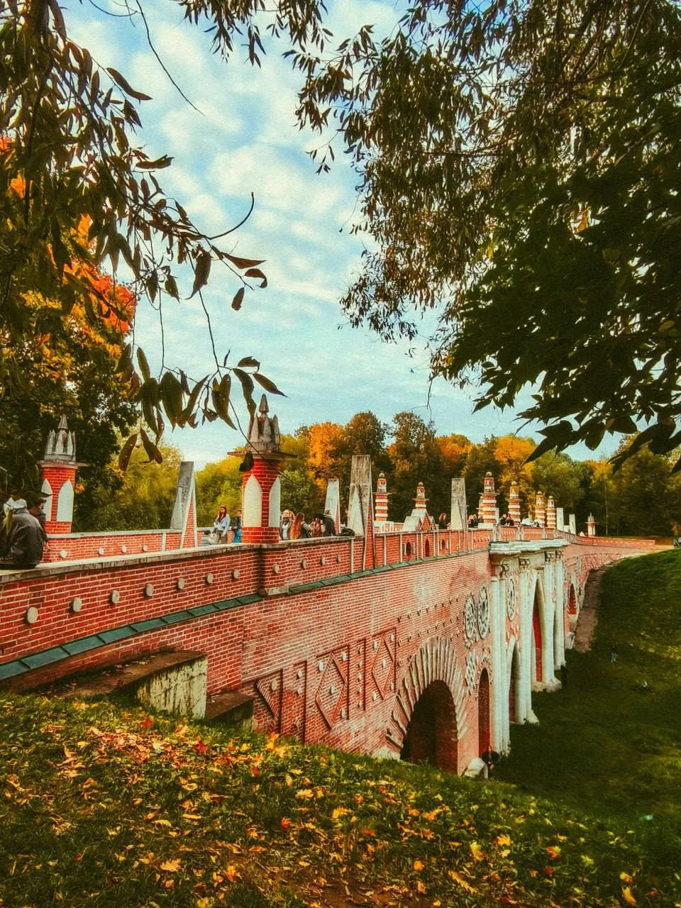 🧡Золотая осень в Царицыно.