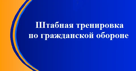 Городской округ город Новая Каховка принял участие в штабной тренировке по гражданской ...