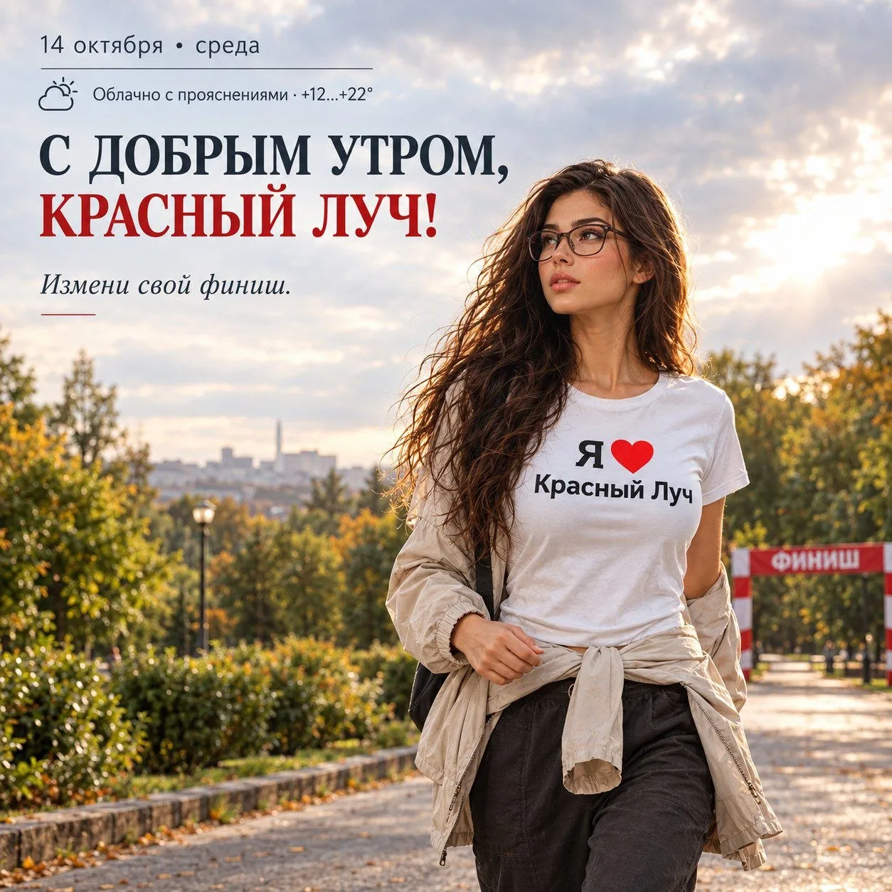 С добрым утром, Красный Луч! На календаре 14 октября, среда.