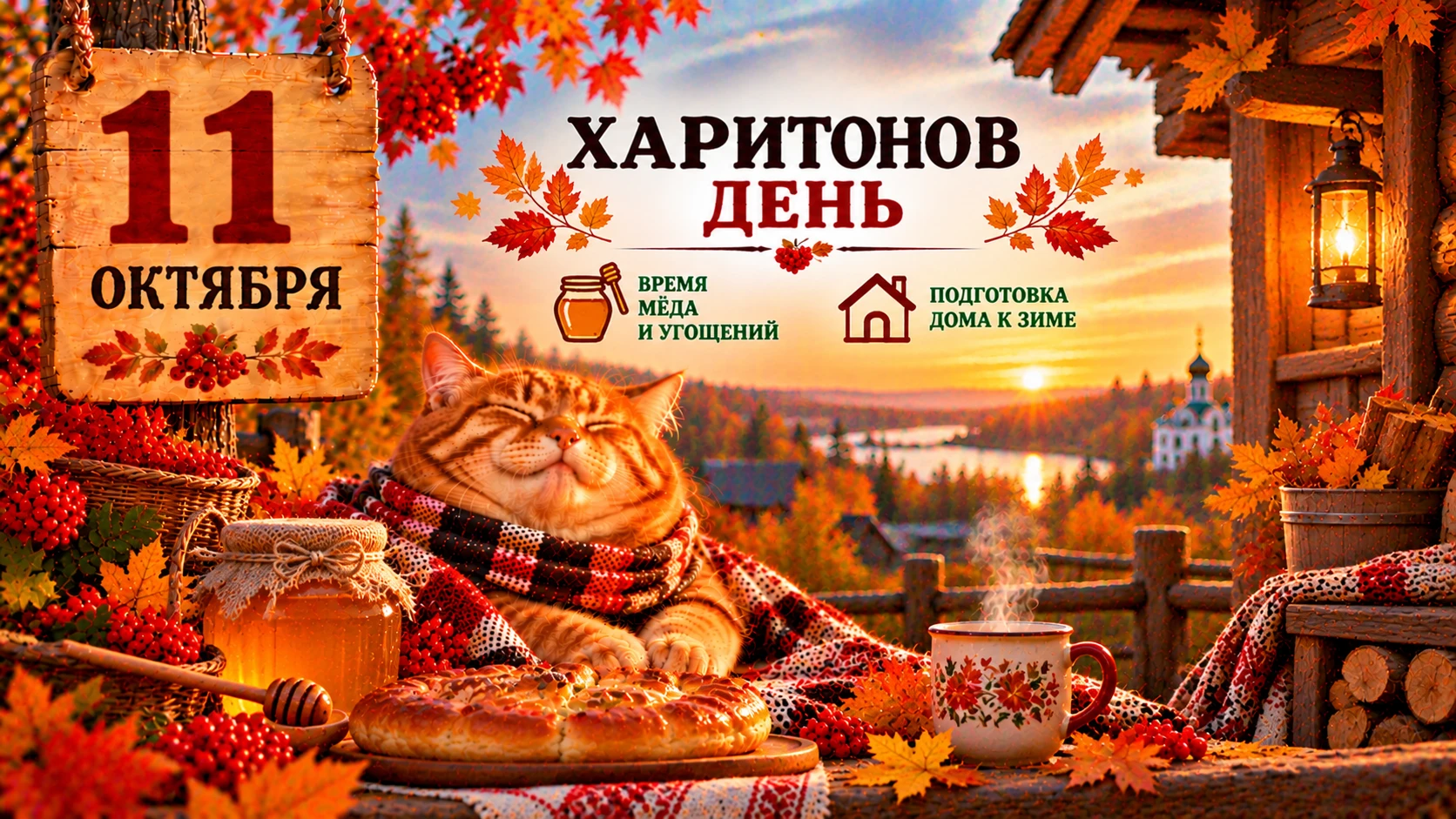 🌿 11 октября — Харитонов день: народные приметы 🌿