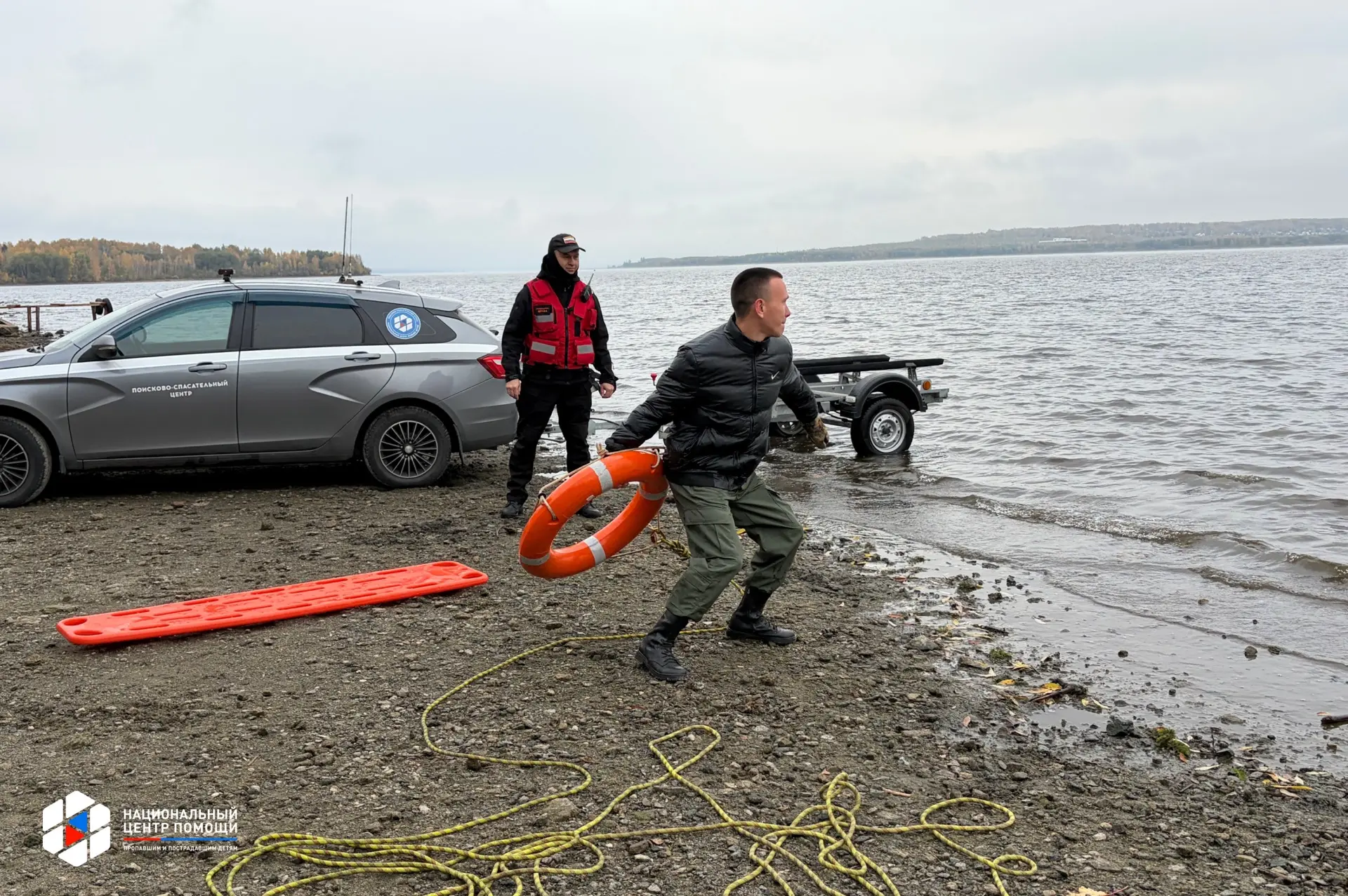 В Челябинской области волонтёры отработали спасение людей на воде