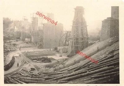 Строительство моста через реку Бельбек. Июнь 1942 года