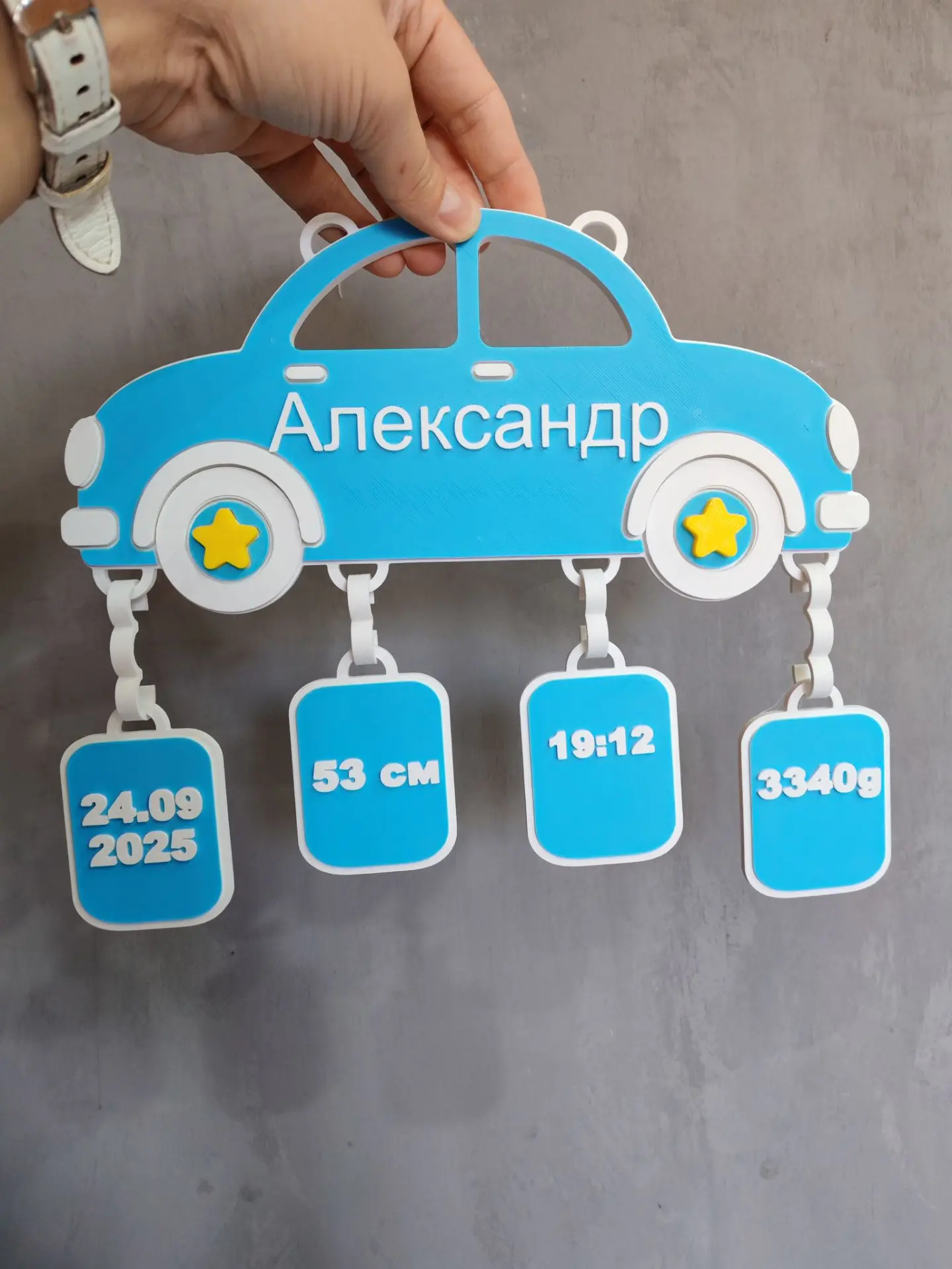 Метрика выполнена на заказ