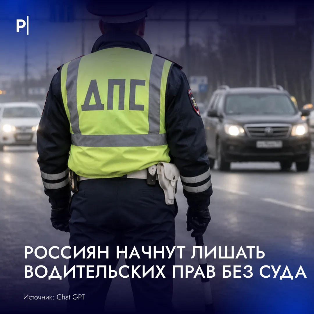 🚗Россиян начнут автоматически лишать водительских прав из-за проблем со здоровьем.