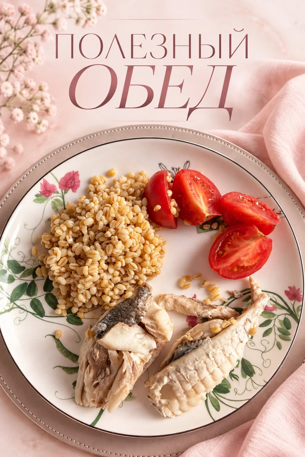 ИДЕЯ ПОЛЕЗНОГО ОБЕДА 🥗🐟