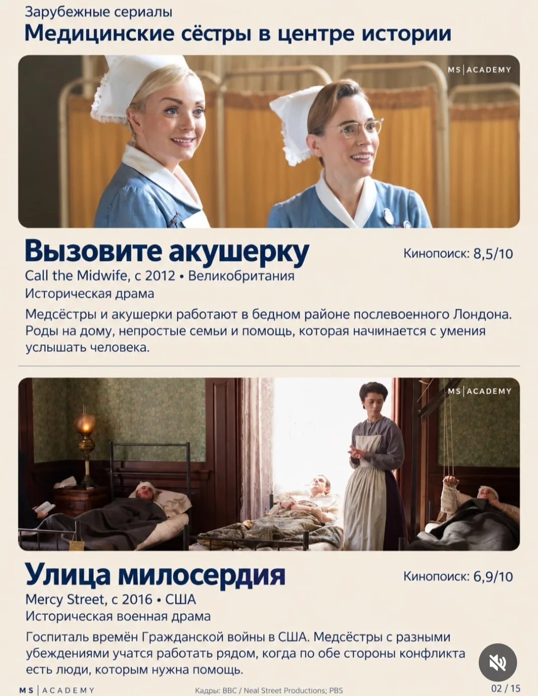 Фильмы о медицине и медсёстрах. Но тут нет моего любимого фильма, который я просмотрела...