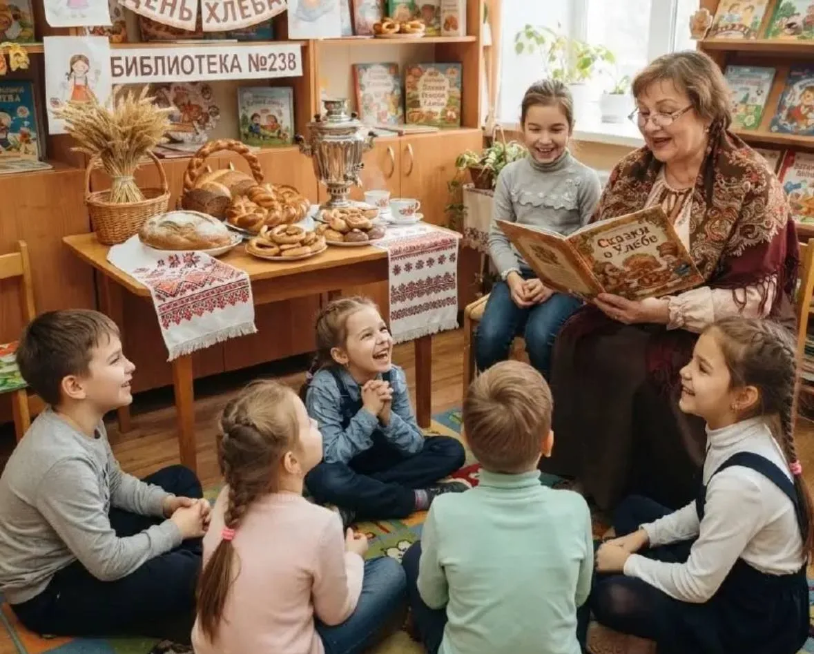 🍞 В детской библиотеке отметят Всемирный день хлеба