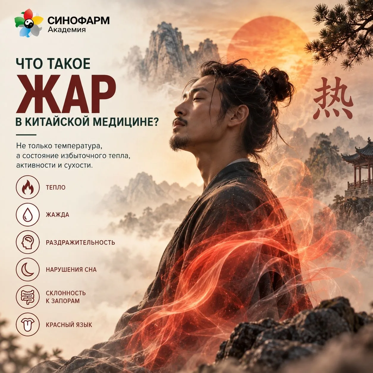 Что такое Жар с точки зрения китайской медицины?