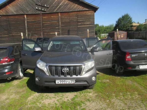 На аукционе в Архангельской области предлагается Toyota Land Cruiser Prado 2013 г.в. по...