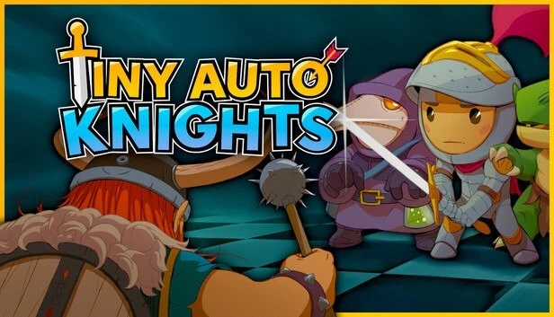 🎮 Tiny Auto Knights — Автошахматная стратегия, где ты собираешь команду героев и комби...