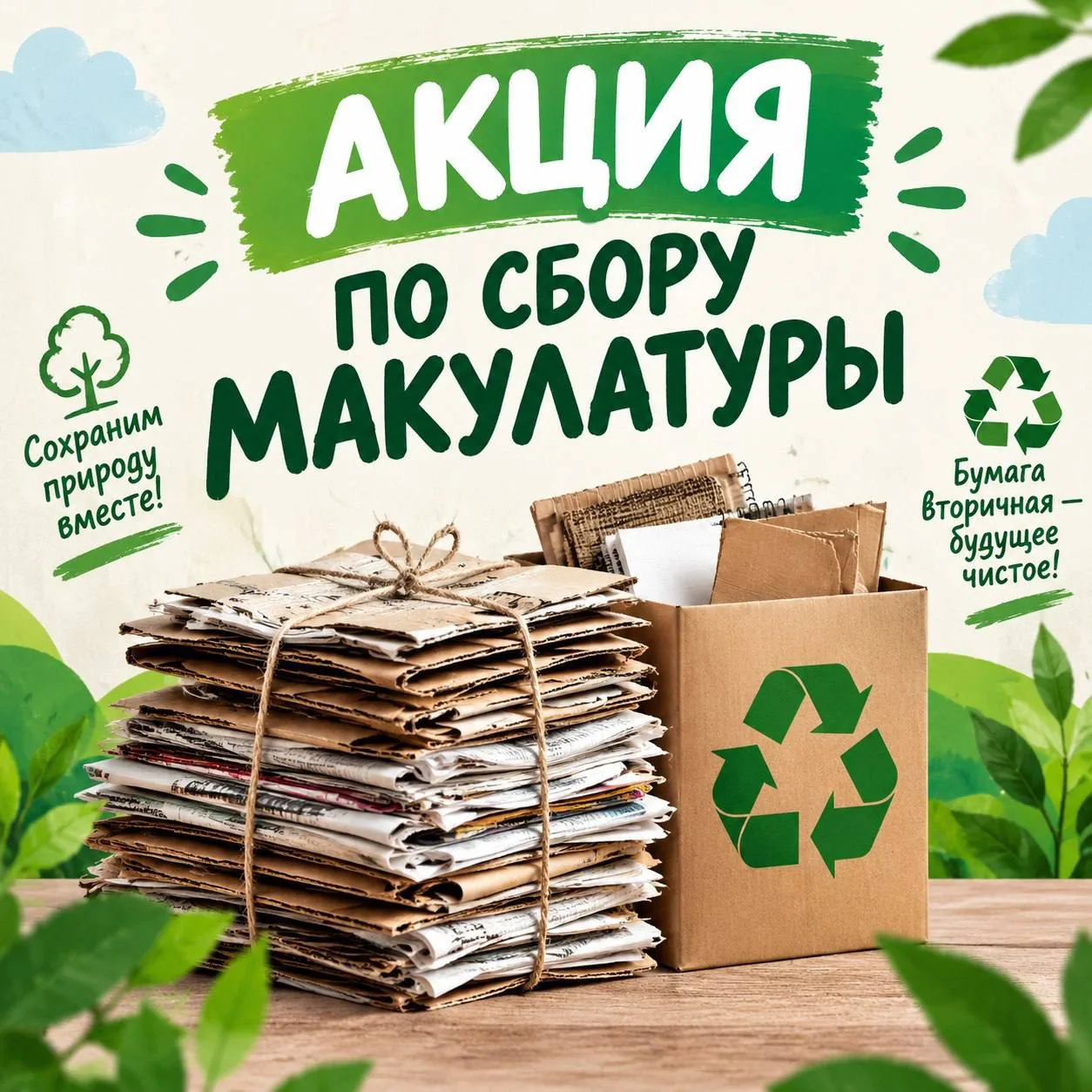В нашем техникуме прошла экологическая акция по сбору макулатуры. Студенты и сотрудники...