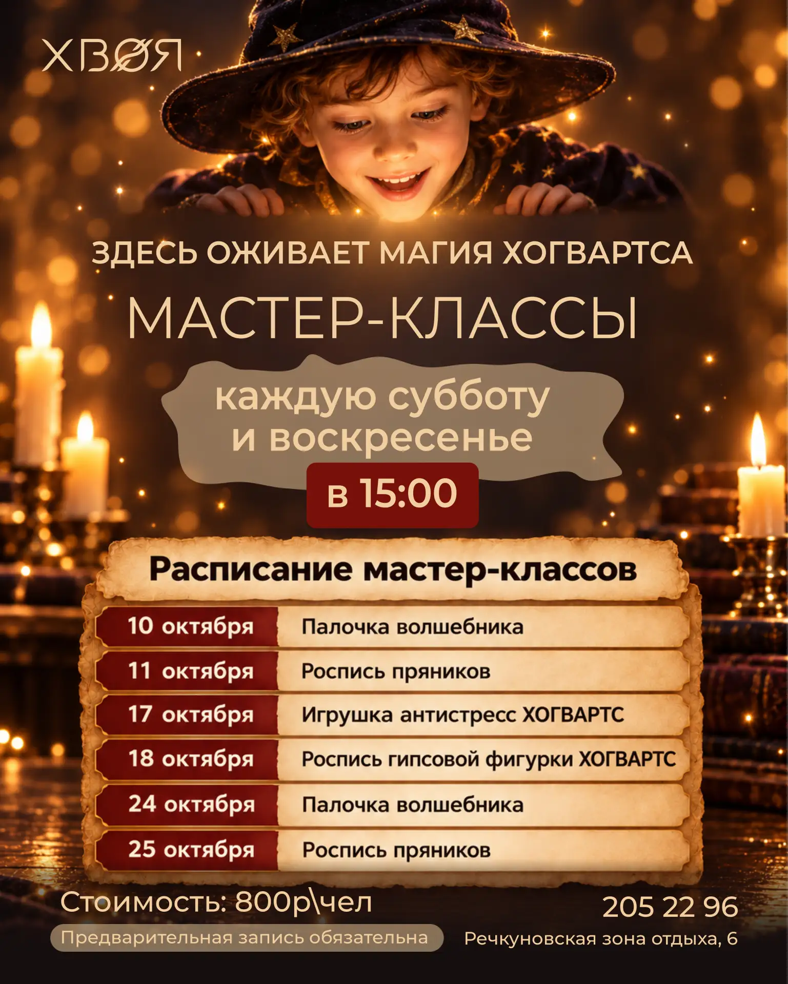 НеШкола в кафе «Гарри Поттер»
