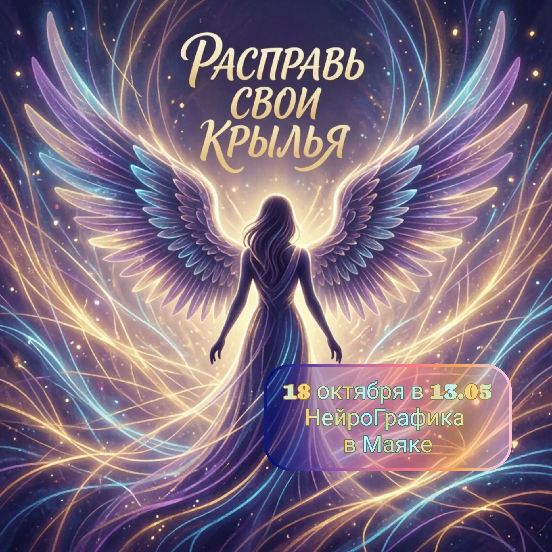 Мастер-класс по НейроГрафике «Расправь свои крылья»