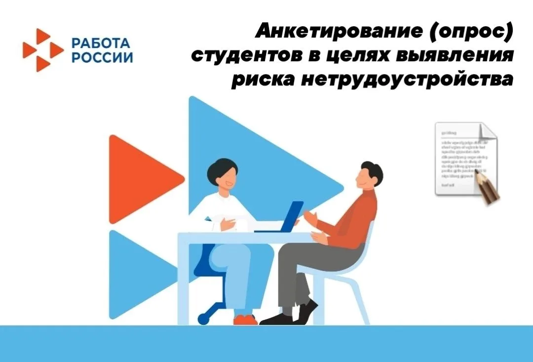 ⚡️Пройди опрос по оценке риска нетрудоустройства