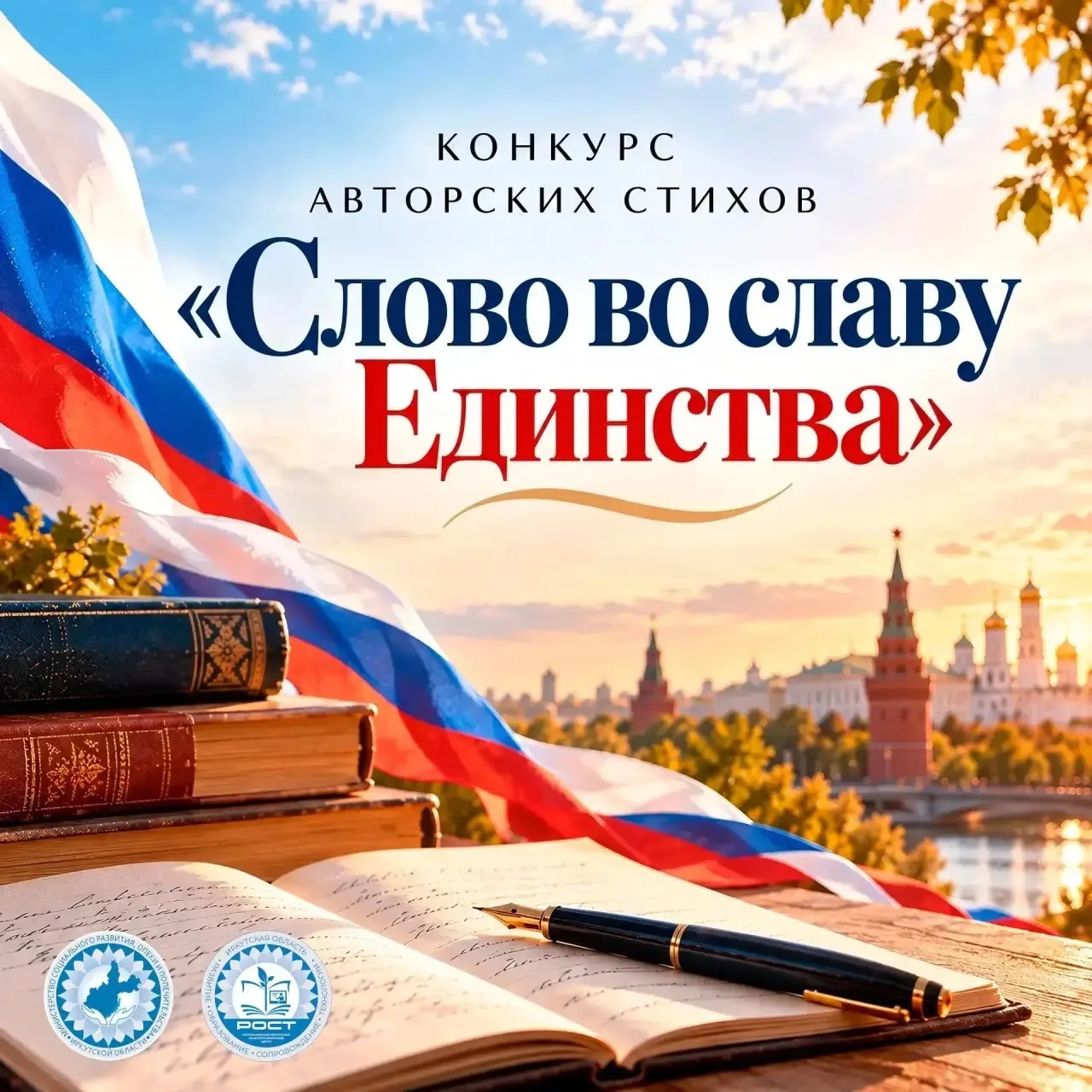 ✍️ Старт конкурса авторских стихов «Слово во славу Единства» в Иркутской области!