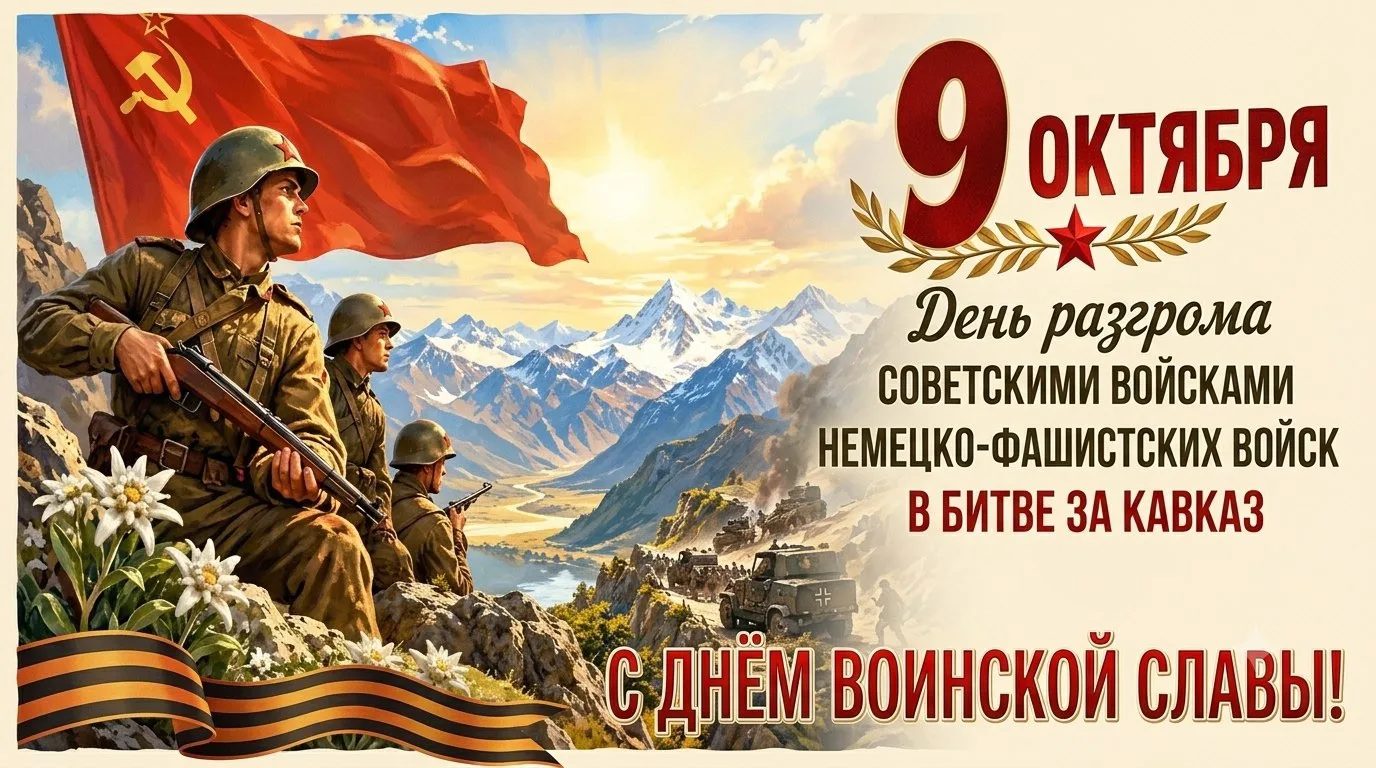 🗓 9 октября — День воинской славы России!