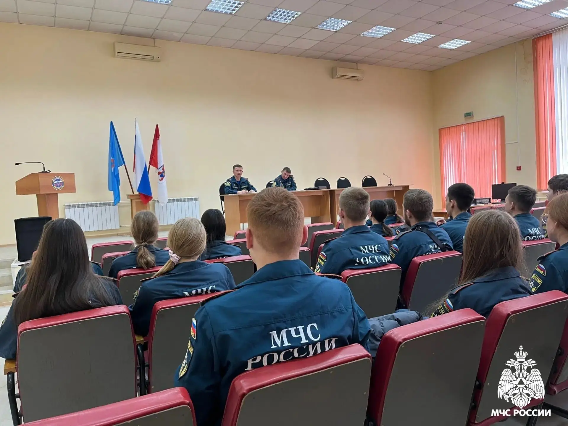 ⚡️ Главное управление МЧС России по Республике Марий Эл активно взаимодействует с молод...