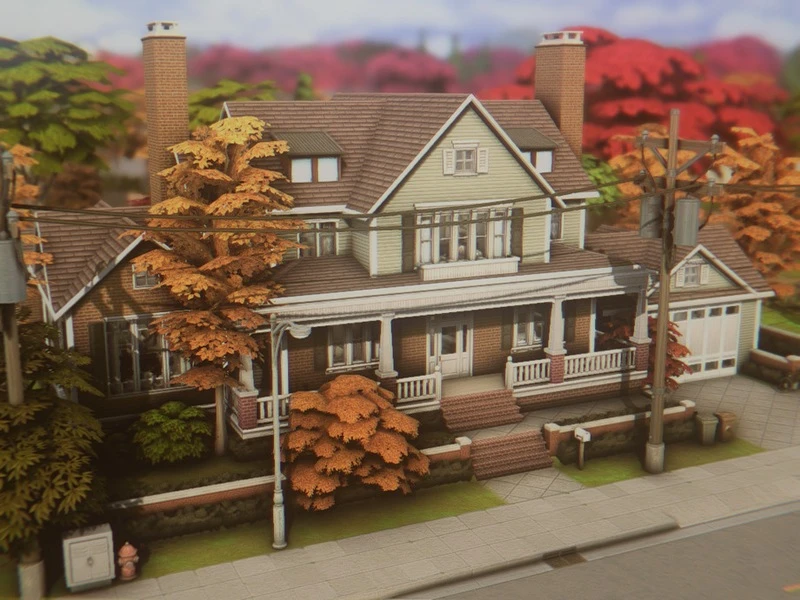 🌸 Дом Autumnal Family House 🌸