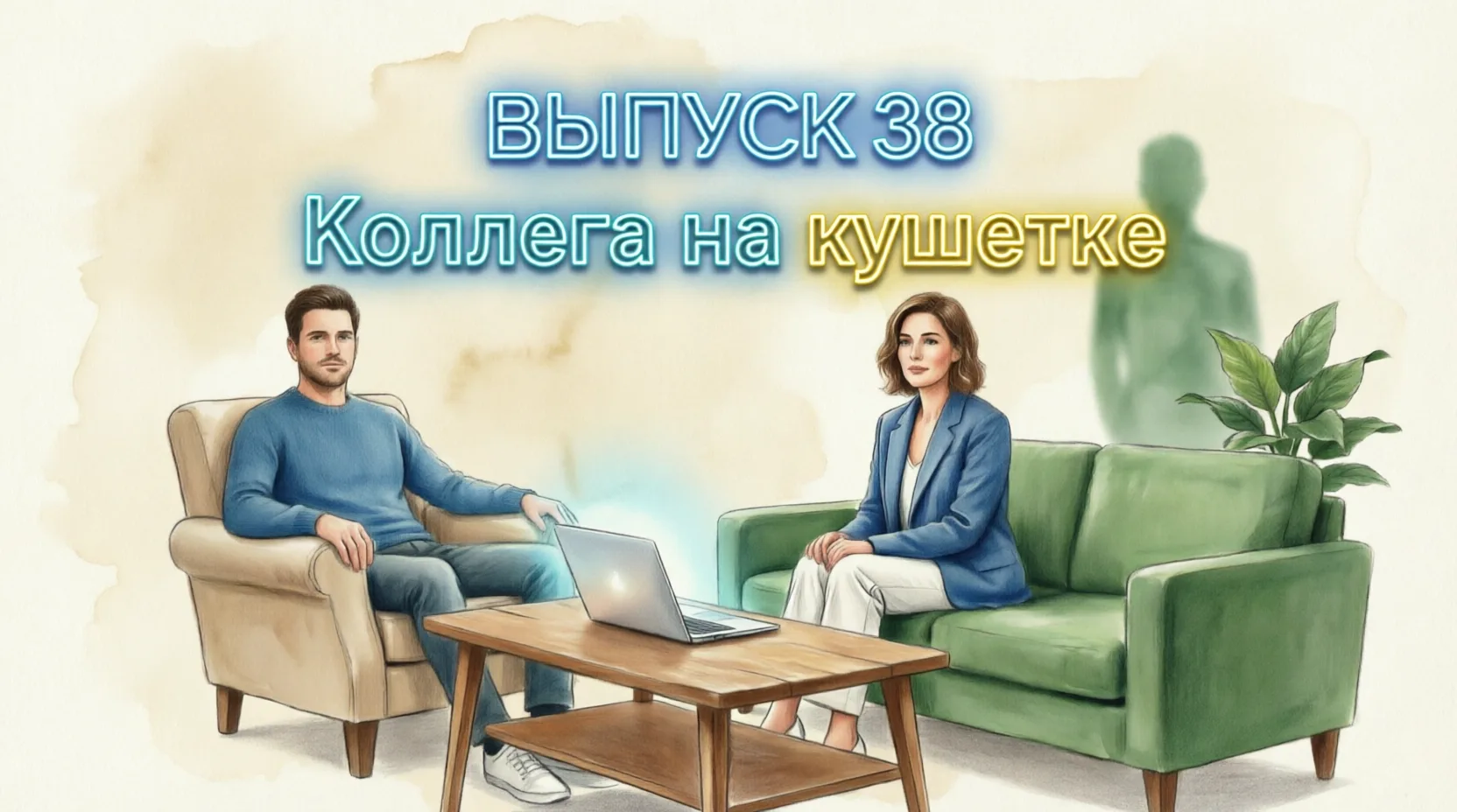 Коллега на кушетке 38 выпуск Клиент и психолог могут сливаться в одном общем неочевидно...