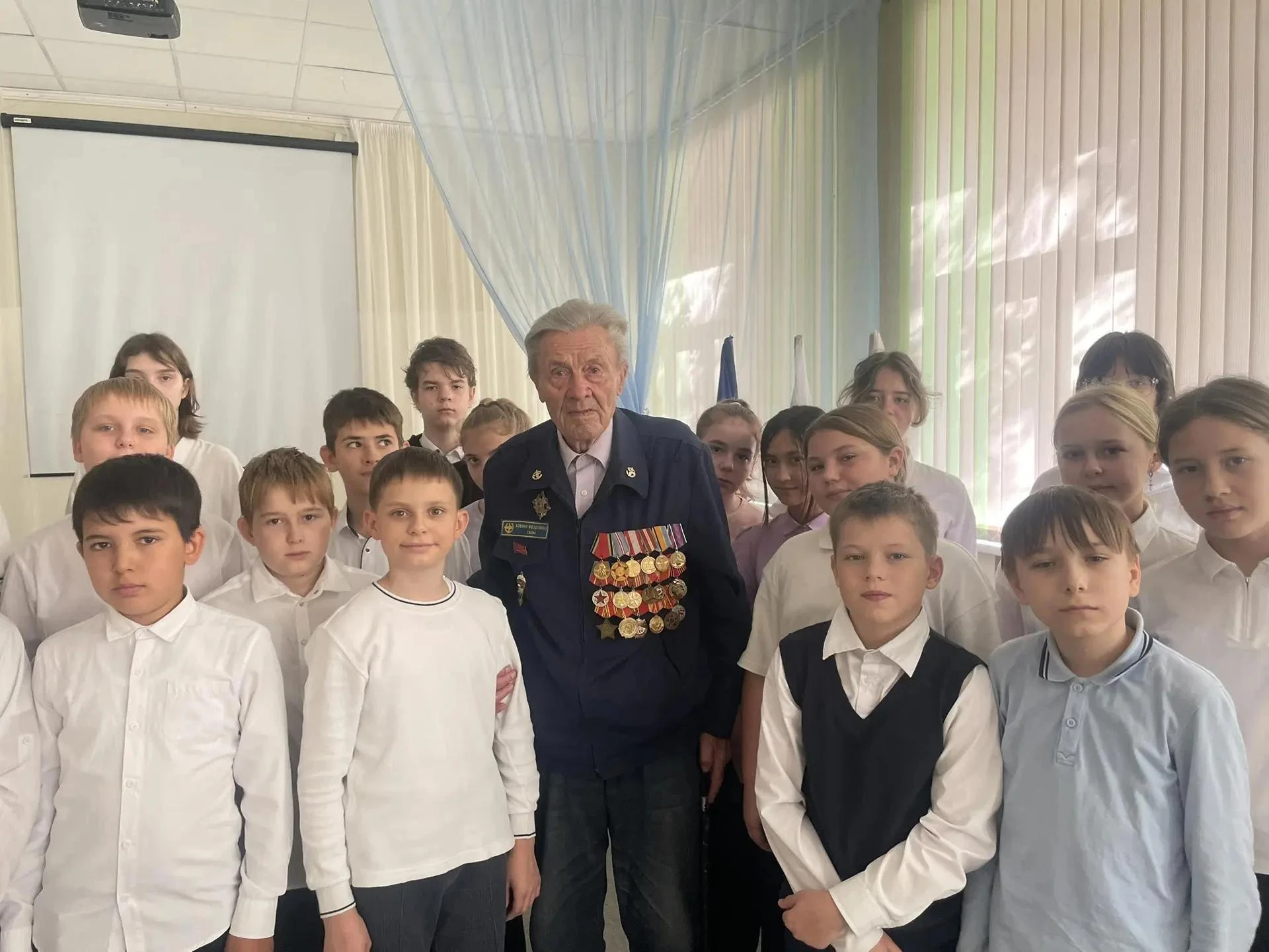 Встреча  с ветераном Дальней авиации в День памяти «Ночных ведьм»