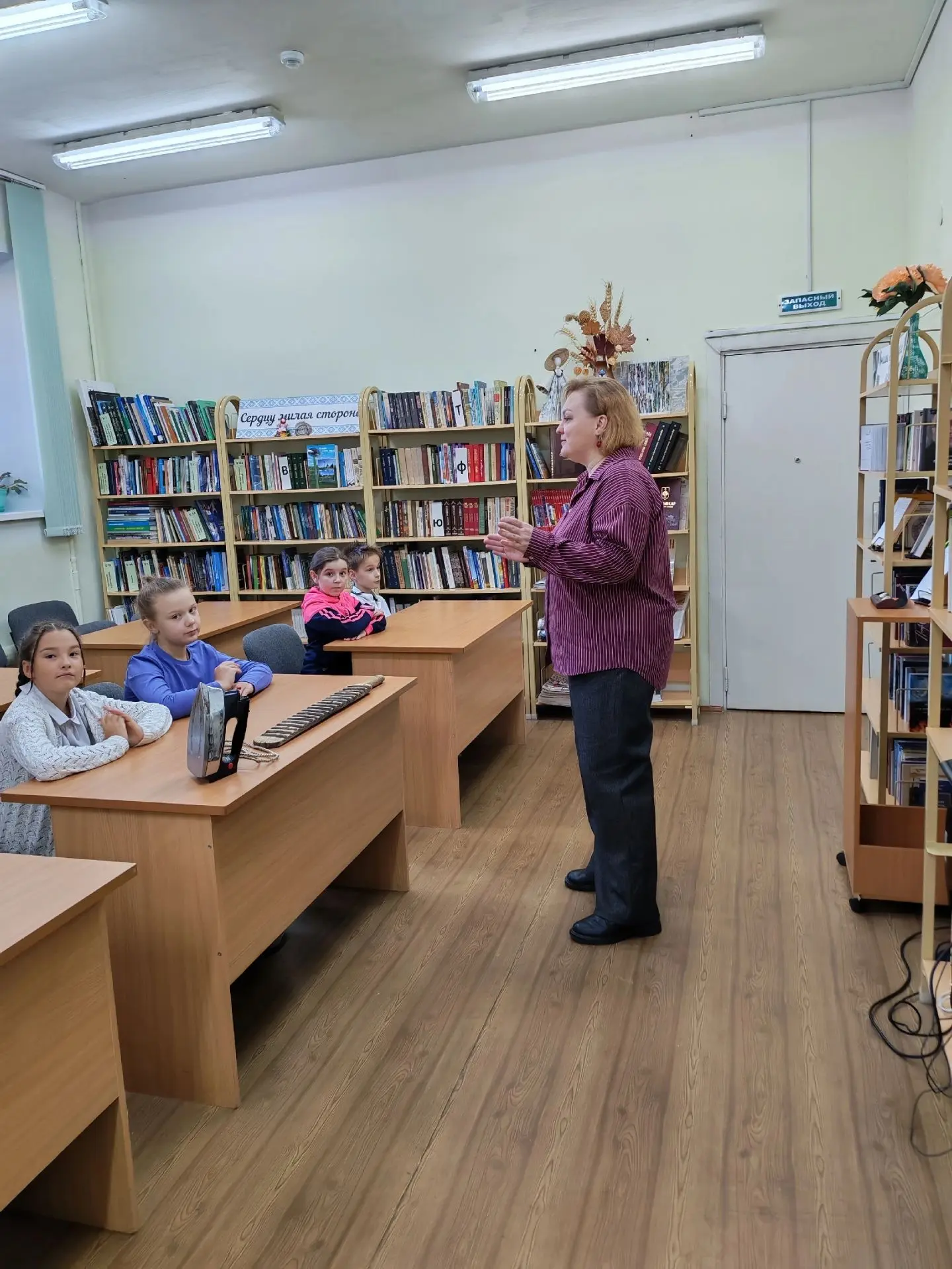 🔸️Ребята 3 д класса вместе с классным руководителем Ольгой Алексеевной ходили в библио...